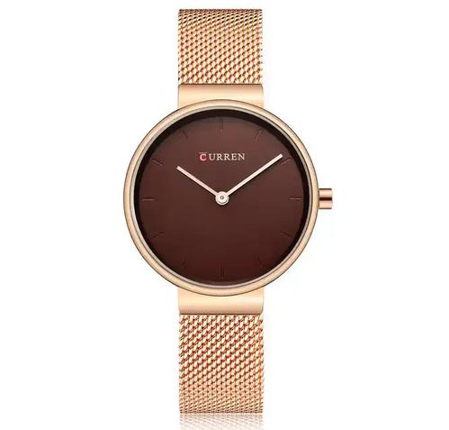 Дамски часовник Curren C9016L Розово злато