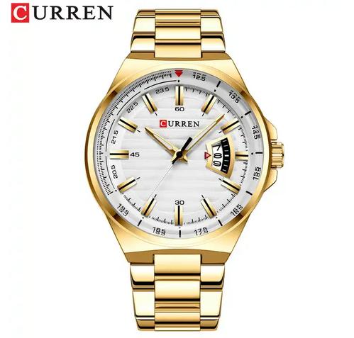 Мъжки часовник CURREN M8375 златист