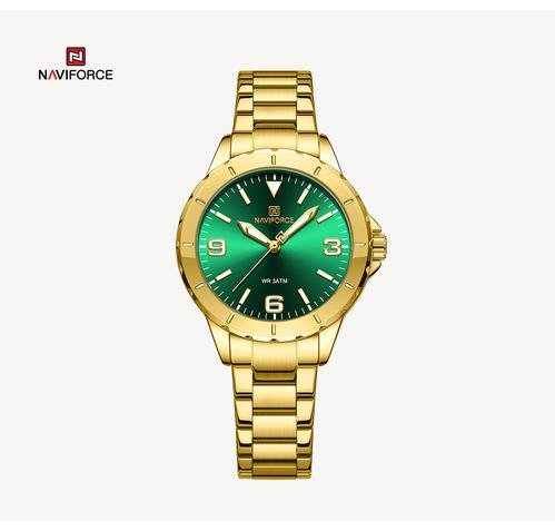 Дамски часовник Naviforce NF5022 зелен