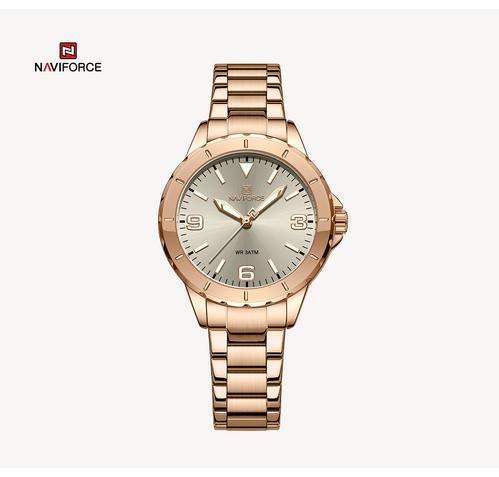 Дамски часовник Naviforce NF5022 розово злато